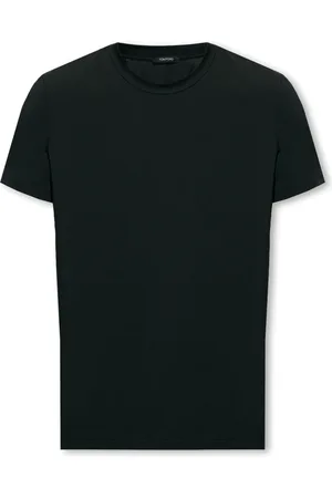 Tom Ford Top, Herre, Sort, XS, Bomuld, Crewneck T-shirt