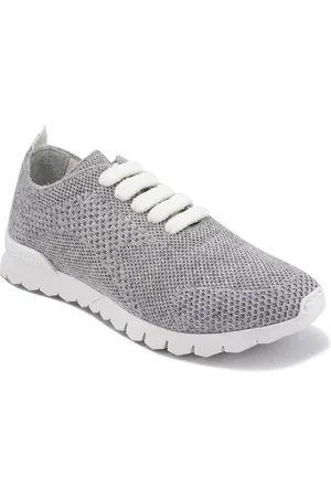 Kiton Sko, Dame, Grå, 37 EU, Cashmere, Luksus Cashmere Sneakers
