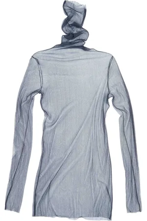 Cortana Top, Dame, Blå, L, Tyl, tullesvane, marineblå top