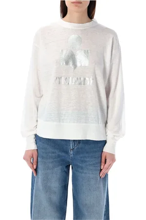 Isabel Marant Top, Dame, Hvid, S, Uld, Klowia T-Shirt