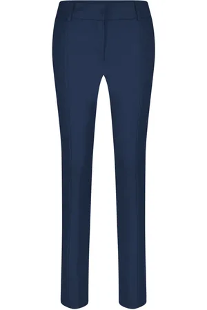 Patrizia Pepe Bukser, Dame, Blå, L, Slim Fit Bukser