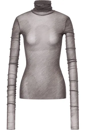 Serafini Top, Dame, Grå, M, Tulle T-shirt