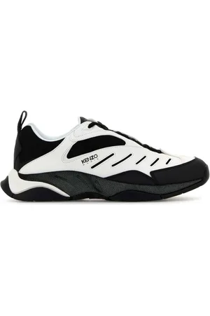 Kenzo Sko, Herre, Flerfarvet, 41 EU, Læder, X-Trainer Sneakers