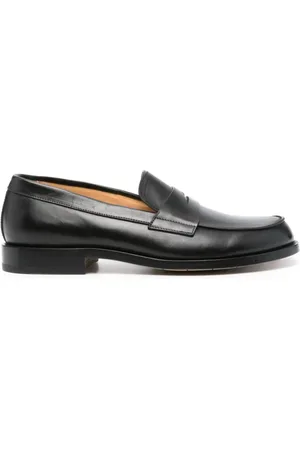Premiata Sko, Herre, Sort, 44 EU, Læder, Kalvelæder Loafers