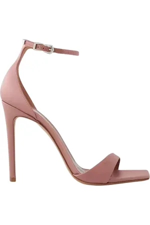PARIS TEXAS Sko, Dame, , 39 EU, Satin, Pink Satin Stiletto Sandaler