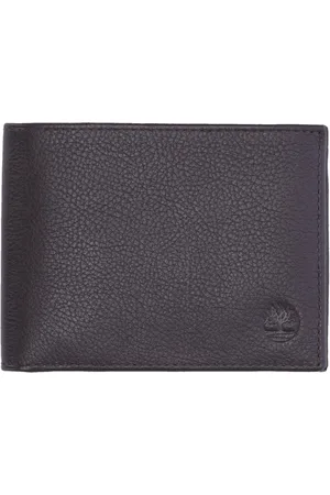 Timberland Tilbehør, Herre, Brun, ONE SIZE, Læder, Klassisk Læder Bifold Wallet med Møntlomme