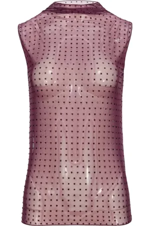 Pinko Top, Dame, Rød, S, Indemagliato Full Top