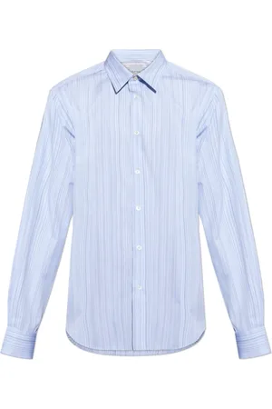 Paul Smith Skjorte, Herre, Blå, 2XL, Bomuld, Skjorte med stribet mønster
