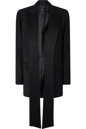 Pinko Jakke, Dame, Sort, 2XS, Uld, Gazzella Blazer
