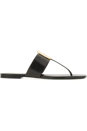Tory Burch Sko, Dame, Sort, 36 EU, Læder, Sandaler Flip Flops