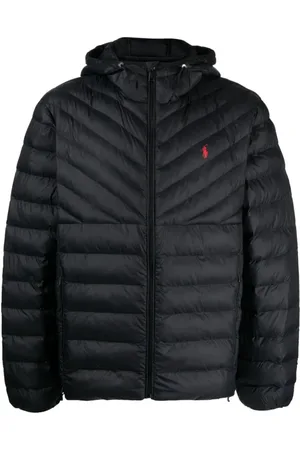 Ralph Lauren Jakke, Herre, Sort, XL, Uld, Insulated Bomber