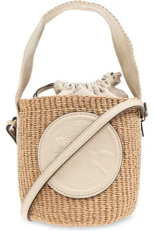 Chloé Taske, Dame, , ONE SIZE, Uld, Skuldertaske Horse Medal Small i spandstil
