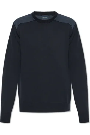 Paul & Shark Strik, Herre, Blå, M, Bomuld, Bomulds sweater