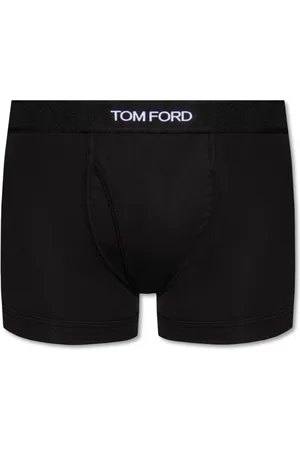Tom Ford Undertøj, Herre, Sort, XS, Bomuld, Boxers med Logo