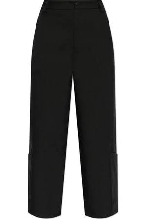 Y-3 Bukser, Dame, Sort, S, Wide-leg Bukser
