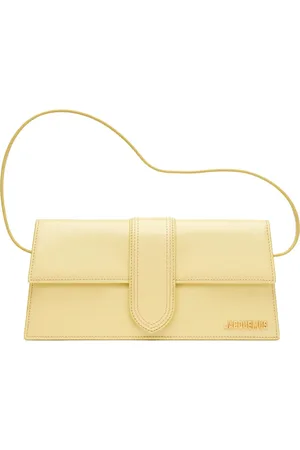 Jacquemus Taske, Dame, Gul, ONE SIZE, Uld, Læder Skuldertaske