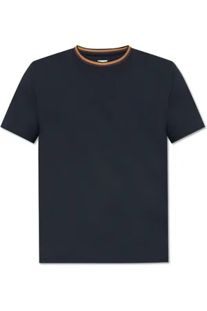 Paul Smith Top, Herre, Blå, 2XL, Bomuld, Bomulds T-shirt