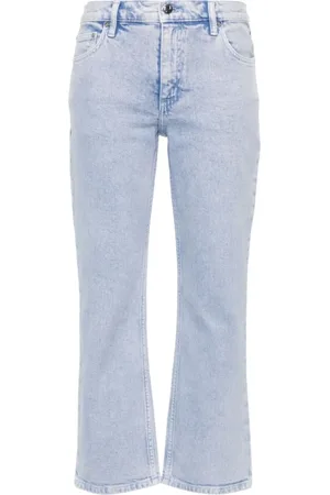 Tory Burch Jeans, Dame, Blå, W28, Bomuld, Cropped Jeans