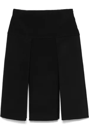 Khaite Nederdel, Dame, Sort, XS, Uld, Sort Kidd Nederdel
