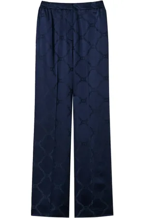 Twin-Set Bukser, Dame, Blå, S, Blå Chino Bukser Elegant Italiensk Design