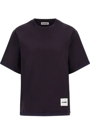 Jil Sander Top, Dame, Lilla, M, Klassisk T-shirt