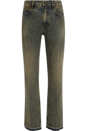 Guess Jeans, Dame, Grå, W32, Denim, Vintage Vasket Denim Bukser