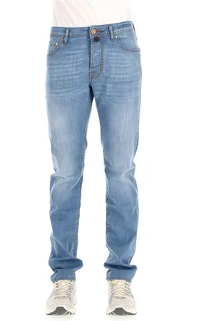 Jacob Cohen Jeans, Herre, Blå, W37, Denim, Denim Tennis Nick Fit Special Edition