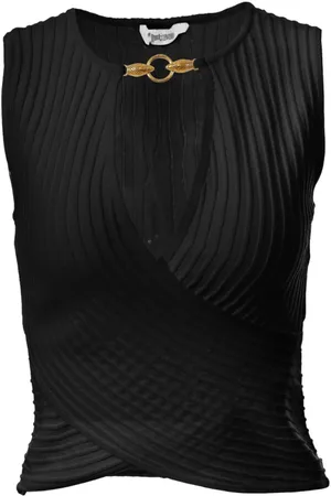Roberto Cavalli Top, Dame, Sort, S, Sweaters