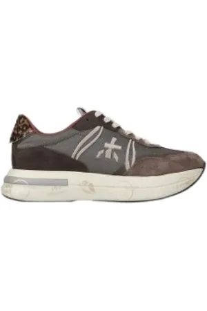 Premiata Sko, Dame, Flerfarvet, 41 EU, Uld, Retro Sneakers