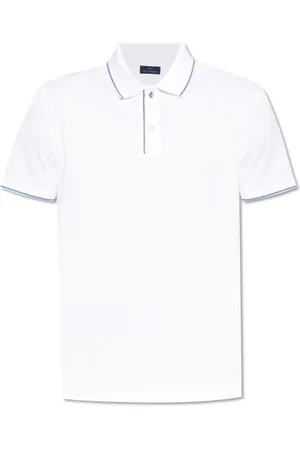 Paul & Shark Top, Herre, Hvid, XL, Bomuld, Cotton Polo Shirt