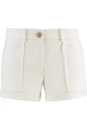 Tom Ford Shorts, Dame, Hvid, XS, Bomuld, Casual Bomuldsshorts