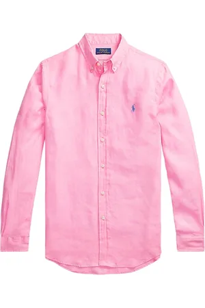 Ralph Lauren Skjorte, Herre, Lyserød, L, Casual Skjorte