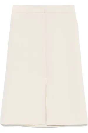 Patrizia Pepe Nederdel, Dame, , XS, Polyester, Nederdel med Slids foran