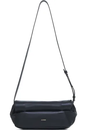 Jil Sander Taske, Dame, Sort, ONE SIZE, Uld, Sort Skuldertaske
