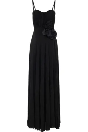 Elisabetta Franchi Kjole, Dame, Sort, M, Elegant Sort Kjole til Kvinder