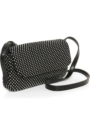 Part Two Taske, Dame, Grå, ONE SIZE, Uld, Sølvfarvet Simili Crossbody Taske