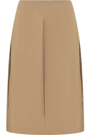 Tory Burch Nederdel, Dame, , 2XS, Bomuld, Plisseret Poplin Nederdel