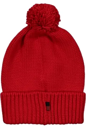 Woolrich Tilbehør, unisex, Rød, ONE SIZE, Uld, Serenity Beanie Hue