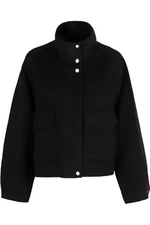 Pinko Jakke, Dame, Blå, S, Uld, Klassisk uldblazer
