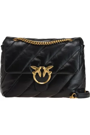 Pinko Taske, Dame, Sort, ONE SIZE, Bomuld, Big Love Bag Puff
