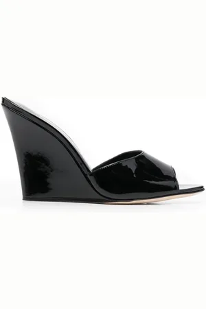 PARIS TEXAS Sko, Dame, Sort, 41 EU, Læder, Wanda Wedge