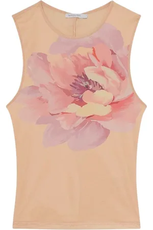 Patrizia Pepe Top, Dame, Flerfarvet, S, Trykt Top Stil 2M4429J285