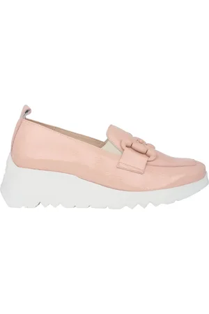 Wonders Sko, Dame, Lyserød, 35 EU, Uld, Patent Dames Loafer - Sommerkollektion