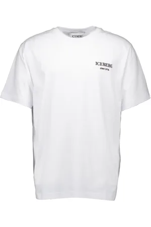 Iceberg Top, Herre, Hvid, 2XL, Bomuld, Jersey T-shirt