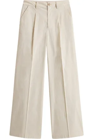 Woolrich Bukser, Dame, , W29, Bomuld, Wide Leg Chino Bukser
