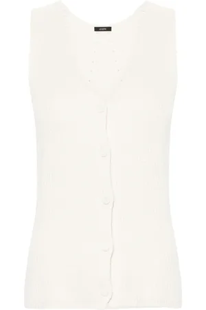 Joseph Top, Dame, , L, Bomuld, Linen Blend Tank Top