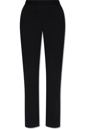 Tory Burch Bukser, Dame, Sort, XS, Pleat-Front Bukser