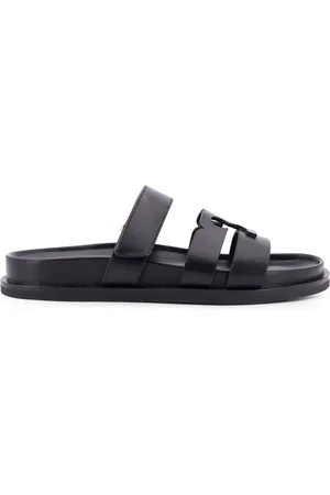 Tory Burch Sko, Dame, Sort, 39 EU, Læder, Ines lædersandaler