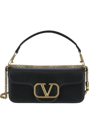 VALENTINO GARAVANI Taske, Dame, Sort, ONE SIZE, Uld, Locò Skuldertaske
