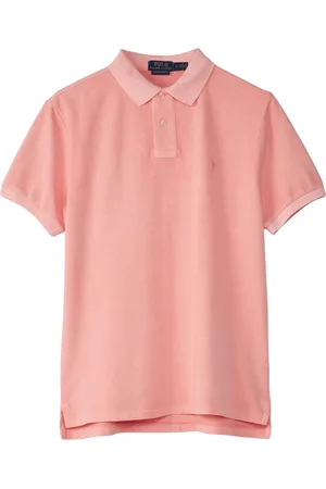 Ralph Lauren Top, Herre, Lyserød, S, Bomuld, Bomulds Polo Shirt